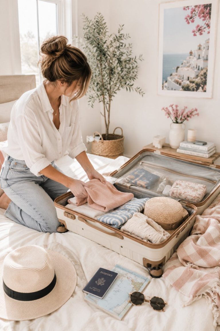 How to Pack Light for a Month-Long Trip